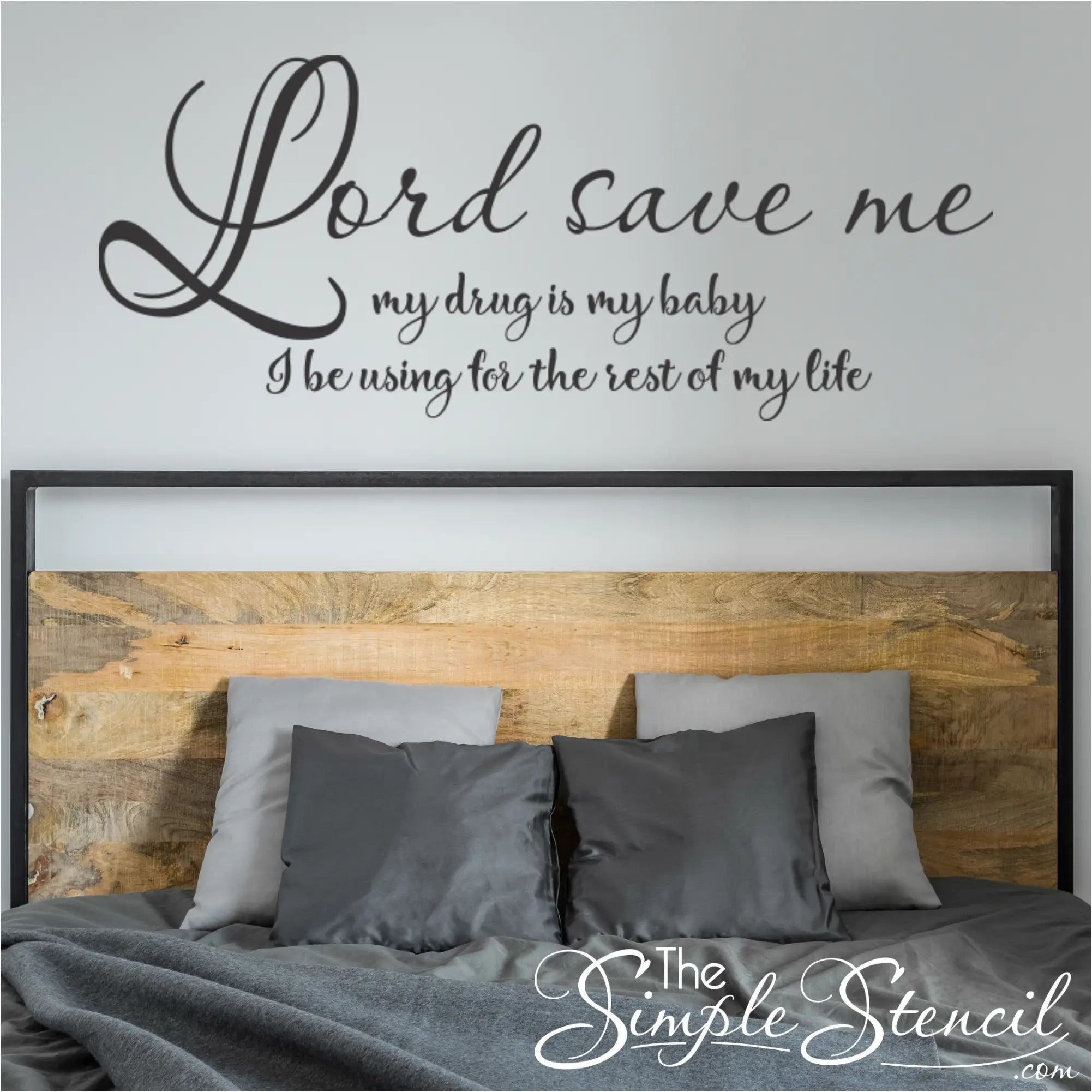 Swifty Song Lyrics Wall Decal - Thumbnail 2