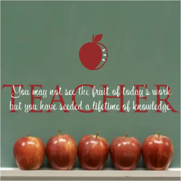 TEACHER - Apple & Quote - Thumbnail 2