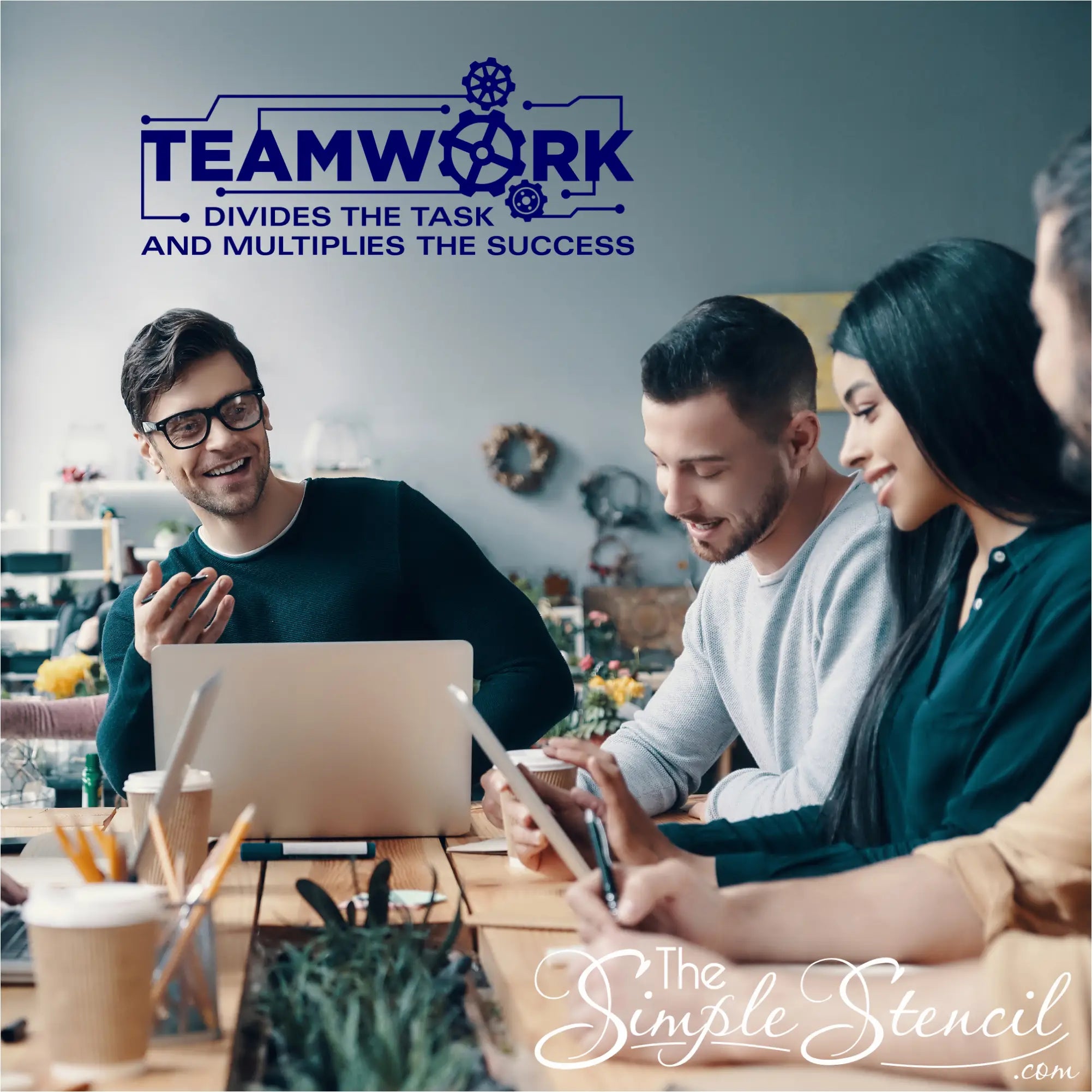 Teamwork Wall Decal - Thumbnail 3