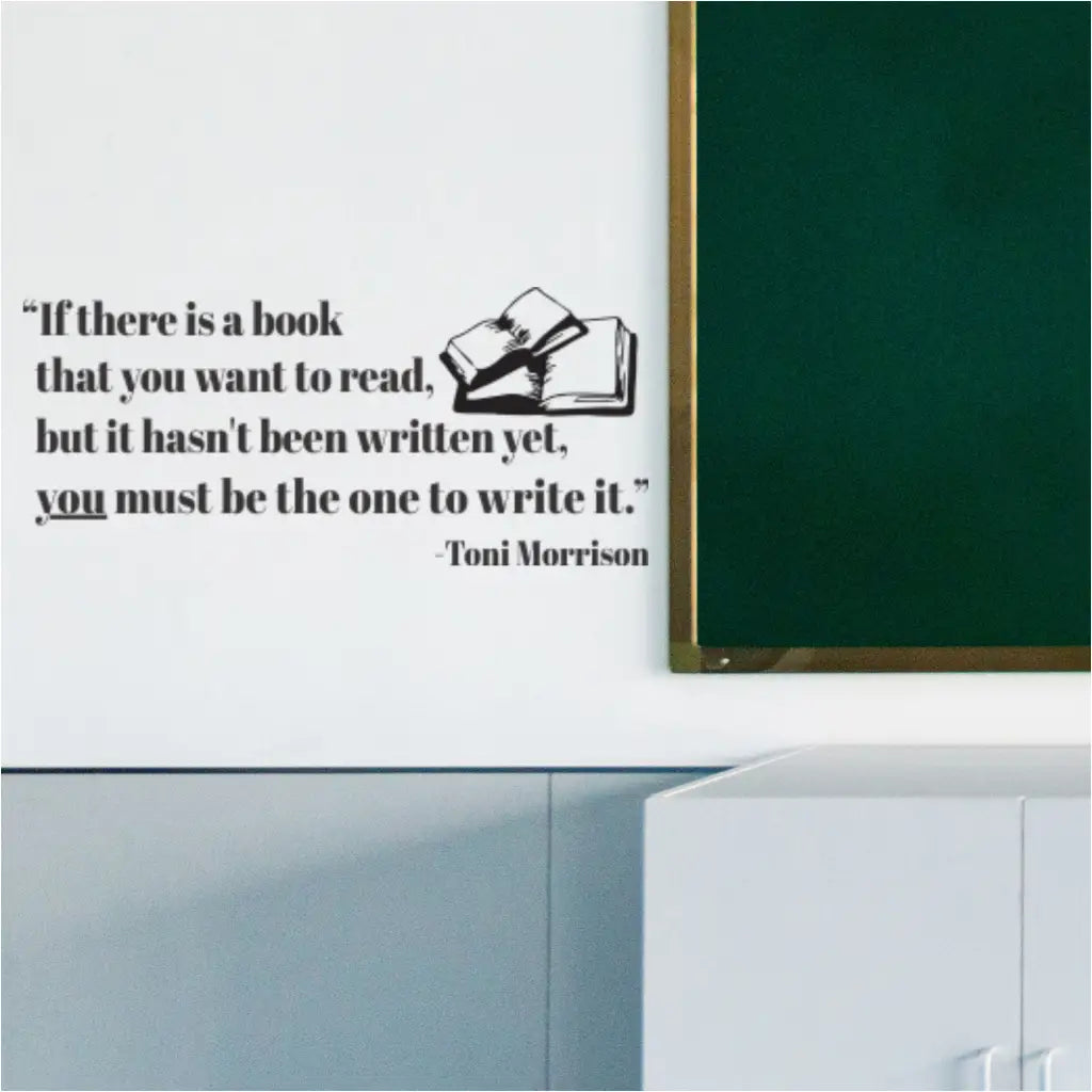 Toni Morrison Quote Classroom Wall Decal