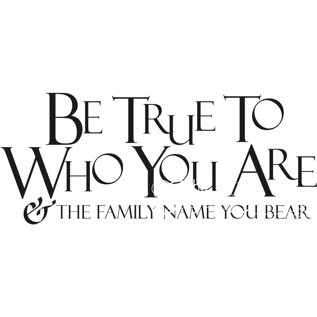 Be True Wall Decal - Thumbnail 4