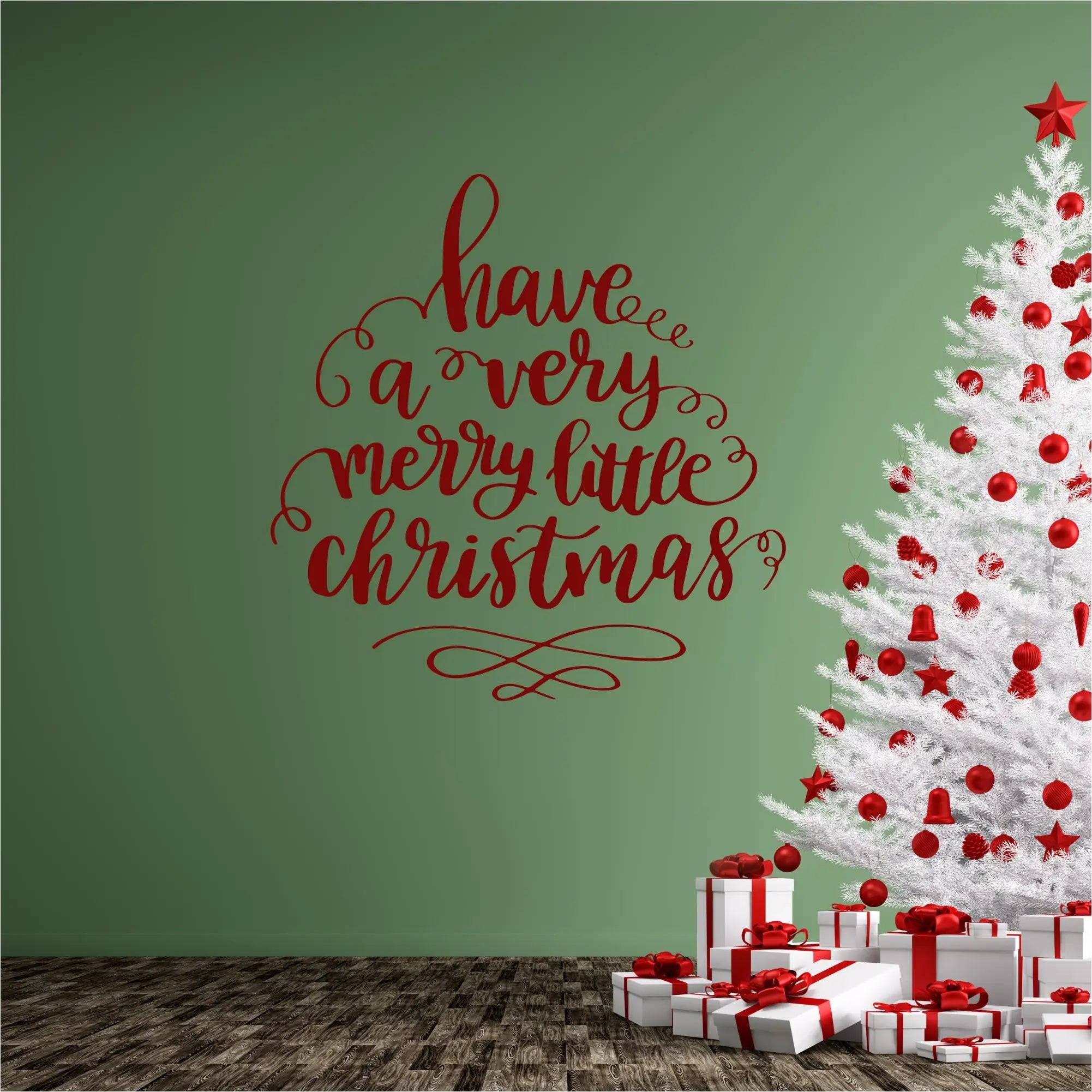Have A Very Merry Little Christmas | Wall & Window Decal Sticker