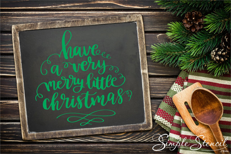 Have A Very Merry Little Christmas | Wall & Window Decal Sticker