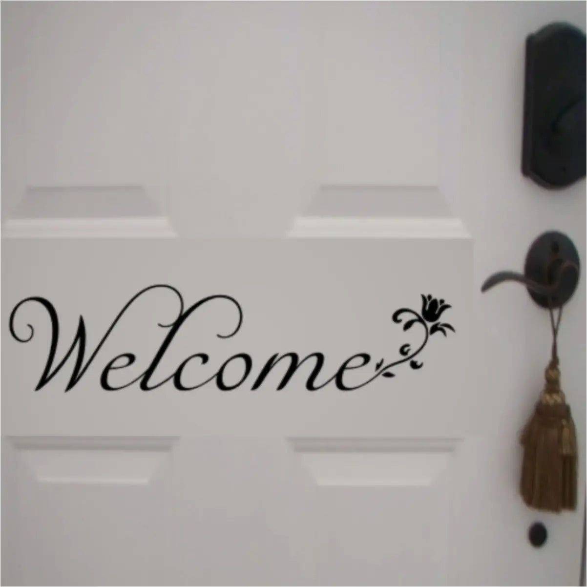 Welcome With Flower