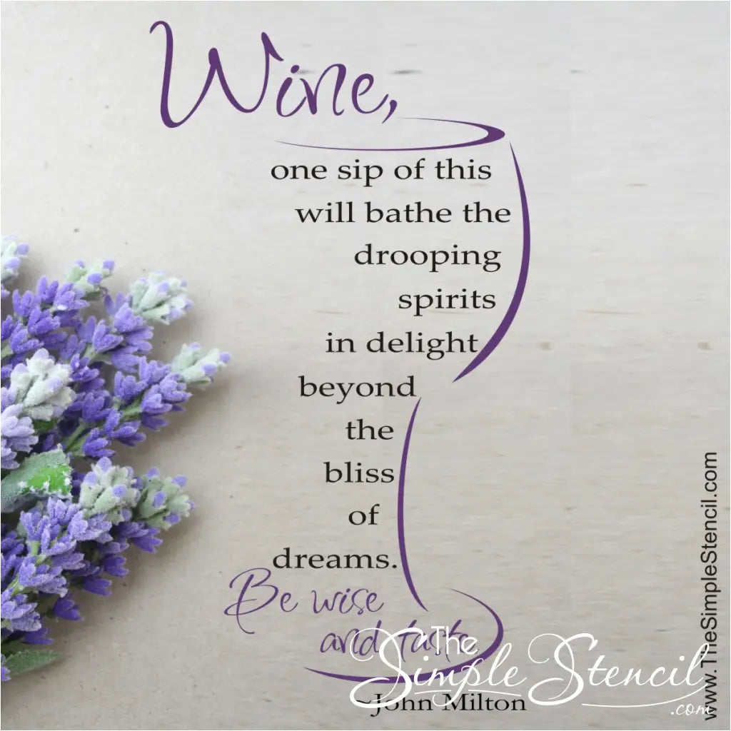 Wine, be wise and taste. - Thumbnail 2