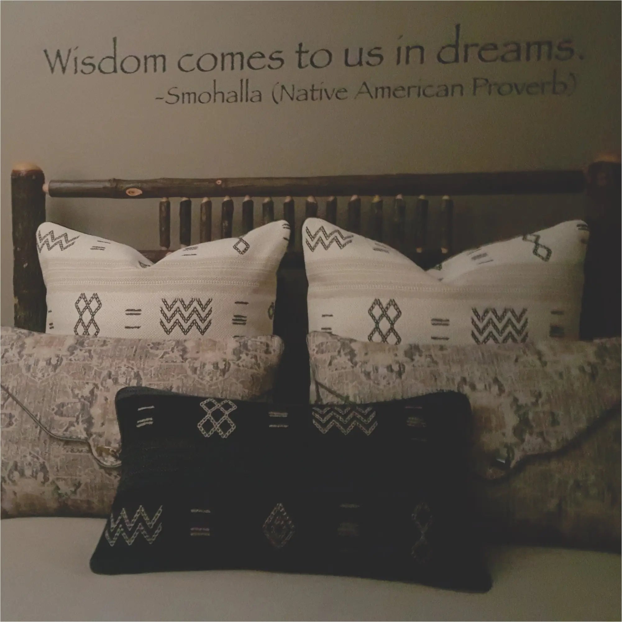 Wisdom Smohalla Proverb Wall Decal
