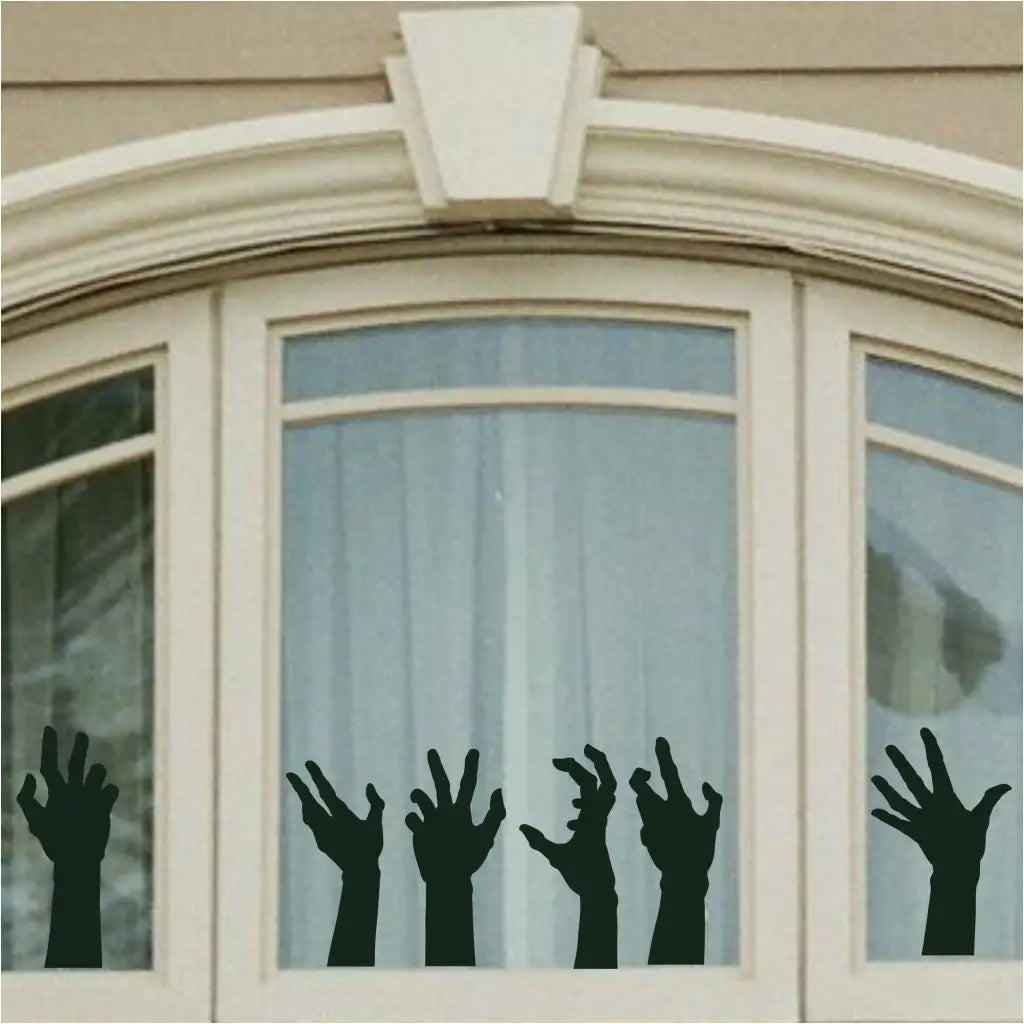 Zombie Hands Vinyl Wall and Window Decals - Thumbnail 3